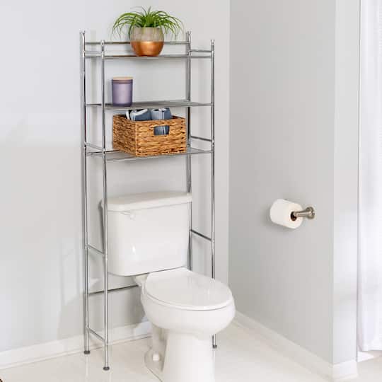 Honey Can Do Over-the-Toilet 3 Tiers Storage Shelf